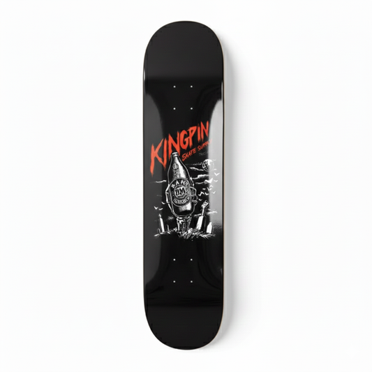 Kingpin Skate Supply Deck Bam Manorom Bro Model Black
