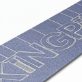 Kingpin Skate Supply Grip Tape Letters Black 9X33 Skateboard Griptape
