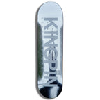 Kingpin Skate Supply Deck Og Logo Foil Silver Edition