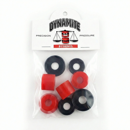 Dynamite Forever Premium Bushings Medium 90A Red - Skateboard Truck Cushions Kit