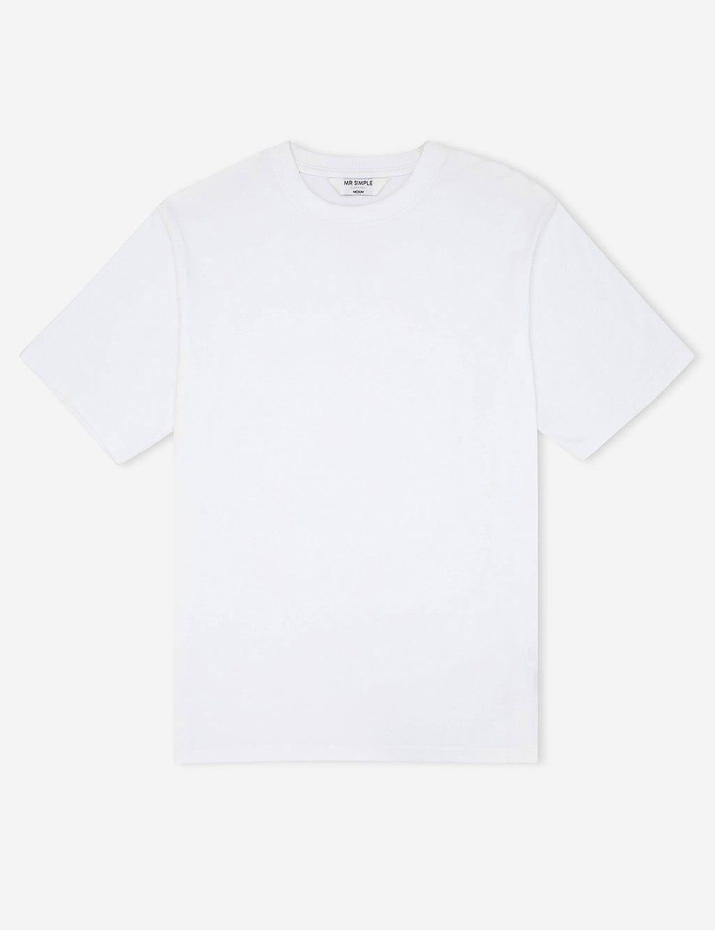 Mr Simple Heavy Weight Tee White