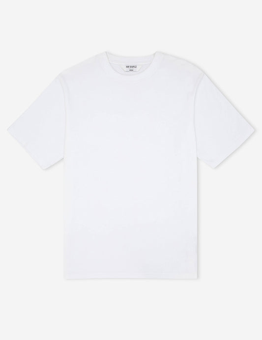Mr Simple Heavy Weight Tee - White