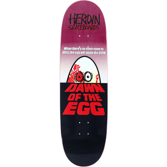 Heroin Dawn of the Egg 9.4" Shaped Deck