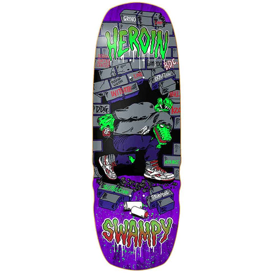 Heroin Swampy Stomp Skateboard Deck 10.5"