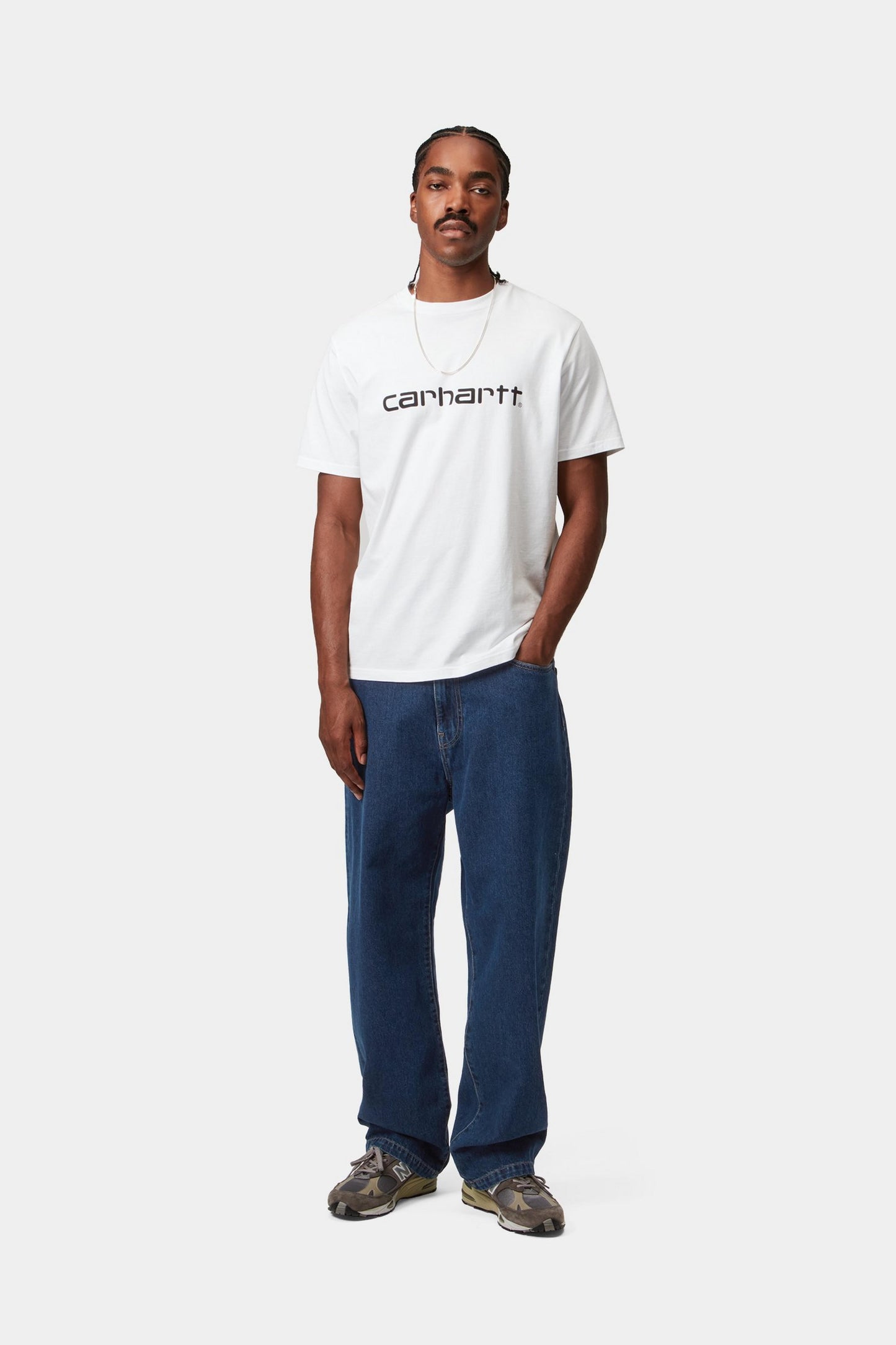 Carhartt WIP Landon Pant Blue Stone Washed