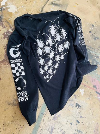 Cockroach Wheels Archive L/S Tee - Black
