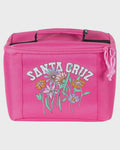 Santa Cruz Field Strip Tall Insulated Lunch Box Pink