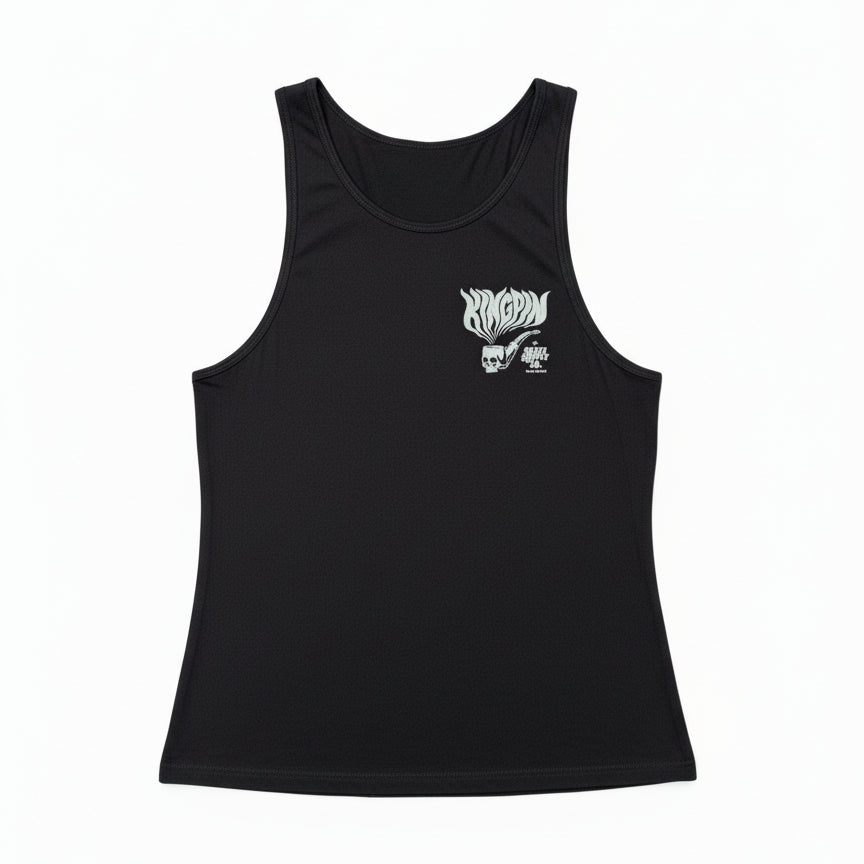 Kingpin Skate Supply Singlet Hazy Deeds Black