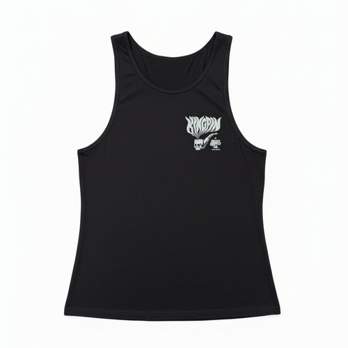 Kingpin Skate Supply Singlet Hazy Deeds Black