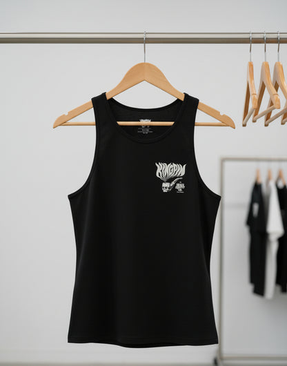 Kingpin Skate Supply Singlet Hazy Deeds Black