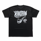 Kingpin Skate Supply Tee Hazy Deeds Black Skateboard T Shirt