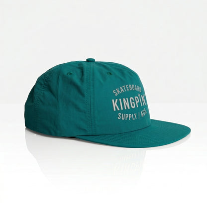 Kingpin Skate Supply Cap SF Atlantic Quick Dry Snapback Skateboard Hat