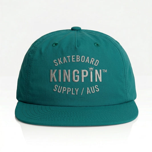 Kingpin Skate Supply Cap SF Atlantic Quick Dry Snapback Skateboard Hat