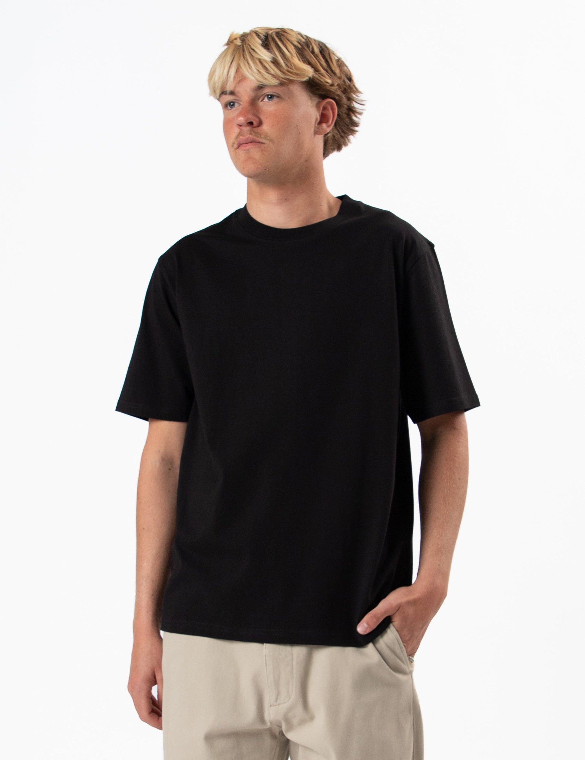 Mr Simple Heavy Weight Tee Black