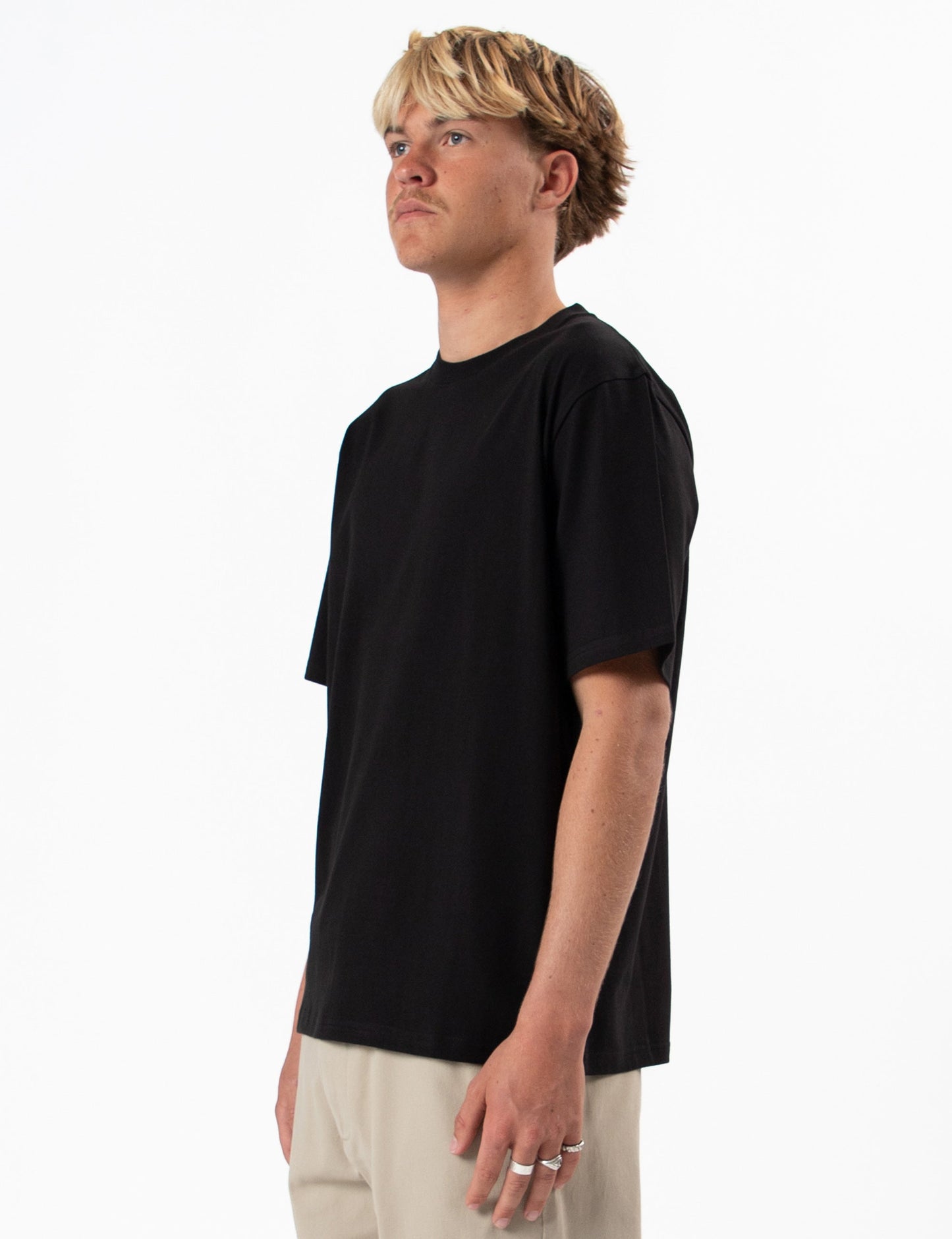 Mr Simple Heavy Weight Tee Black