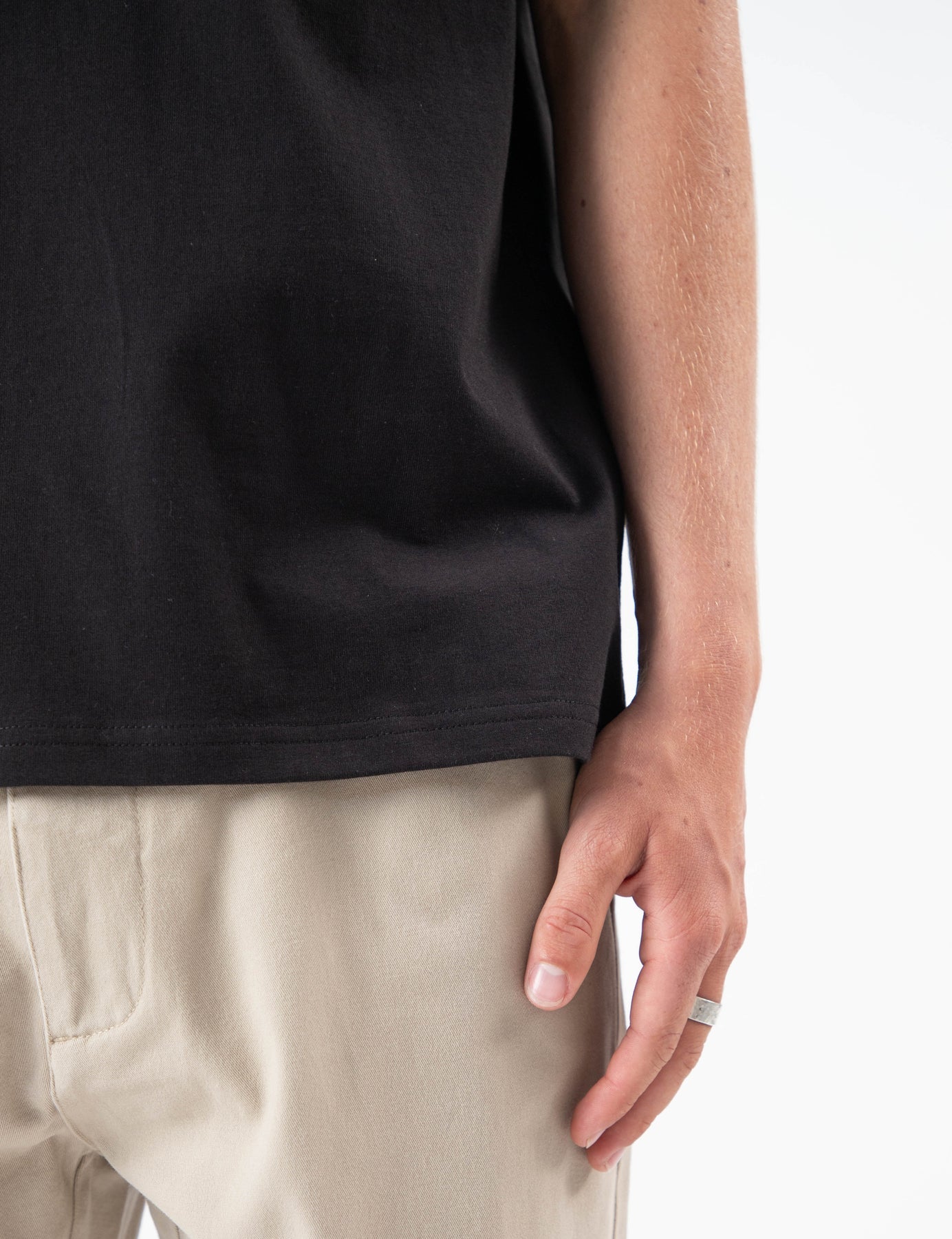 Mr Simple Heavy Weight Tee - Black