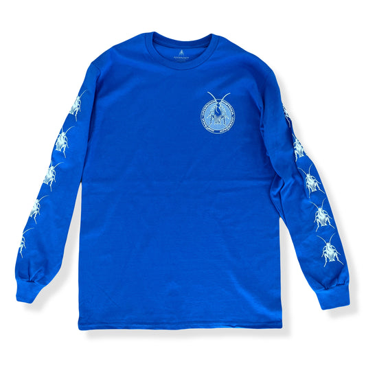 Cockroach Wheels Pest L/S Tee - Royal