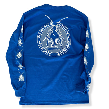 Cockroach Wheels Pest L/S Tee - Royal