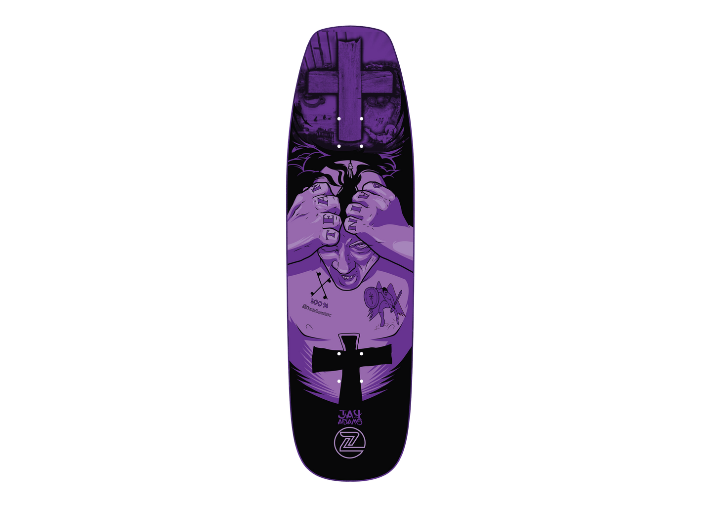 Z-Flex Skateboards Jay Adams Master Crafted Pro Model