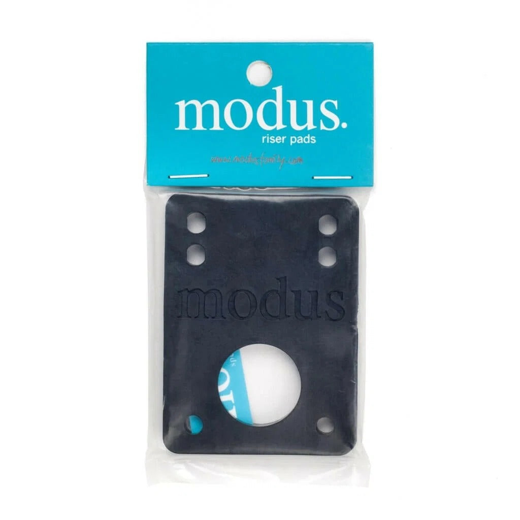 Modus Skateboard Riser Pads 1/8" Black