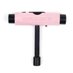 Pink and black t-shaped tool with 'Modus Bearing Co' branding on a white background