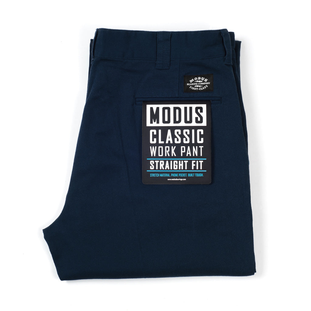 Modus Work Pants Straight Fit Navy