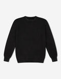 Mr Simple Fisher Knit Jumper - Black