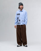 Next door Originals Sona Pleated Pants - Brown