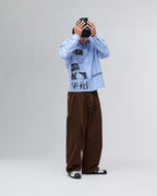 Next door Originals Sona Pleated Pants - Brown