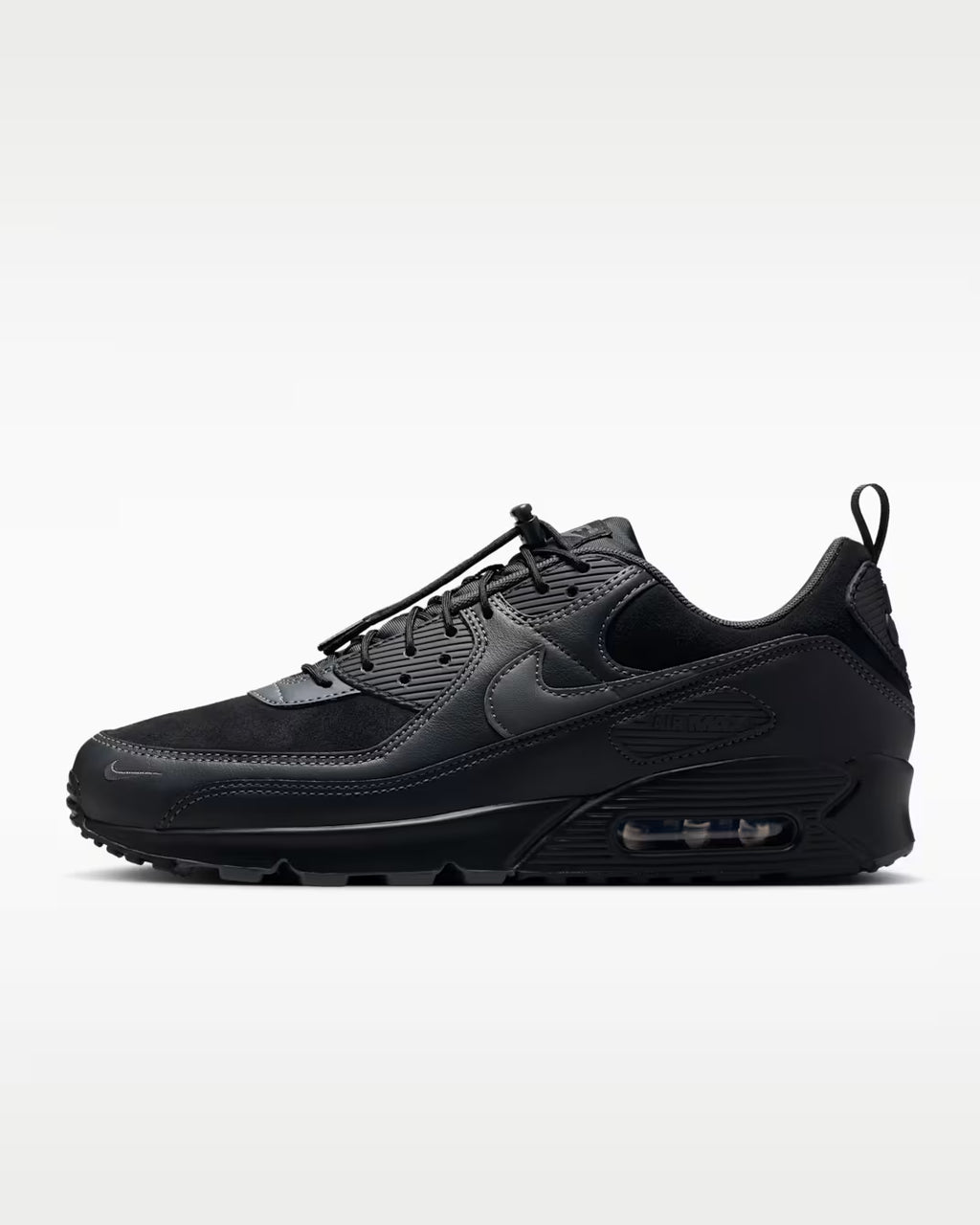 Nike Air Max 90 Black Anthracite Dark Smoke Grey Sneakers