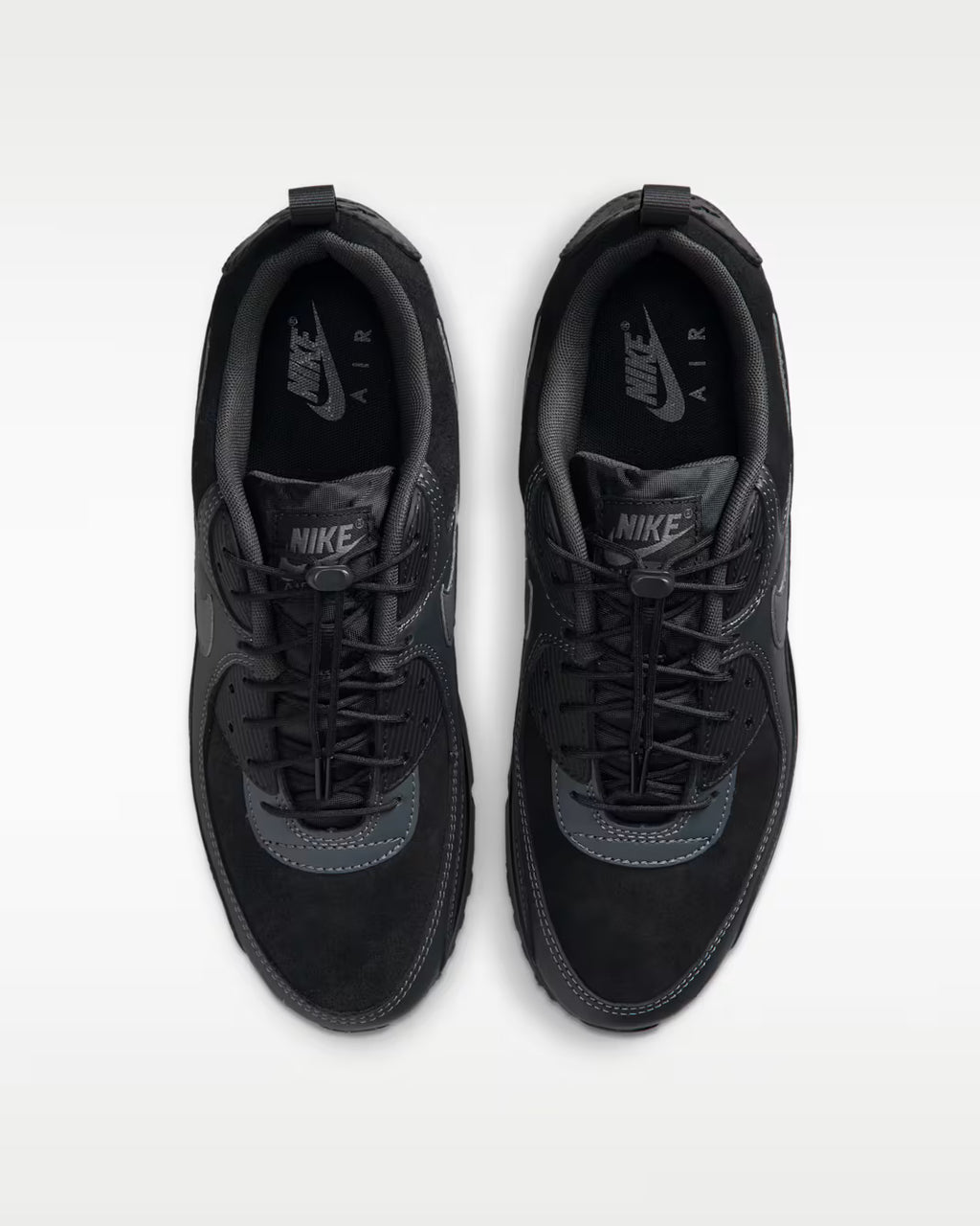 Nike Air Max 90 Black Anthracite Dark Smoke Grey Sneakers