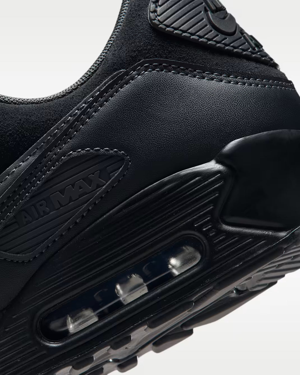 Nike Air Max 90 Black Anthracite Dark Smoke Grey Sneakers