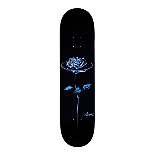 April Chrome Rose Black Deck 8.38"