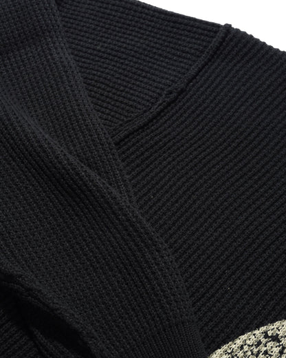 Butter Goods Newcomer Reversible Knit Sweater Black