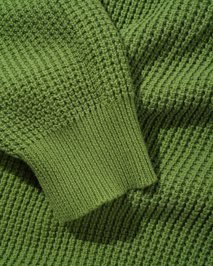 Butter Goods Newcomer Reversible Knit Sweater Grass