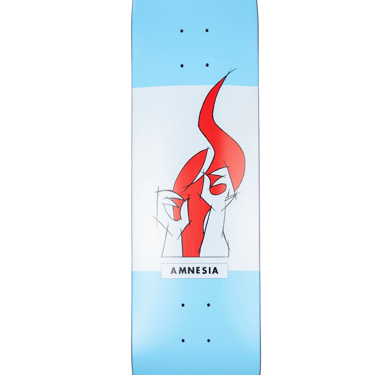Amnesia Skateboards Deck Og Sketch Blue 8 25