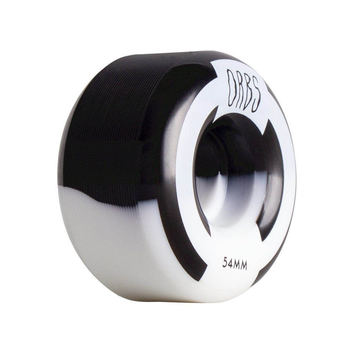 Orbs Wheels Apparitions 54mm 99a Splits Black/White Skateboard Wheels