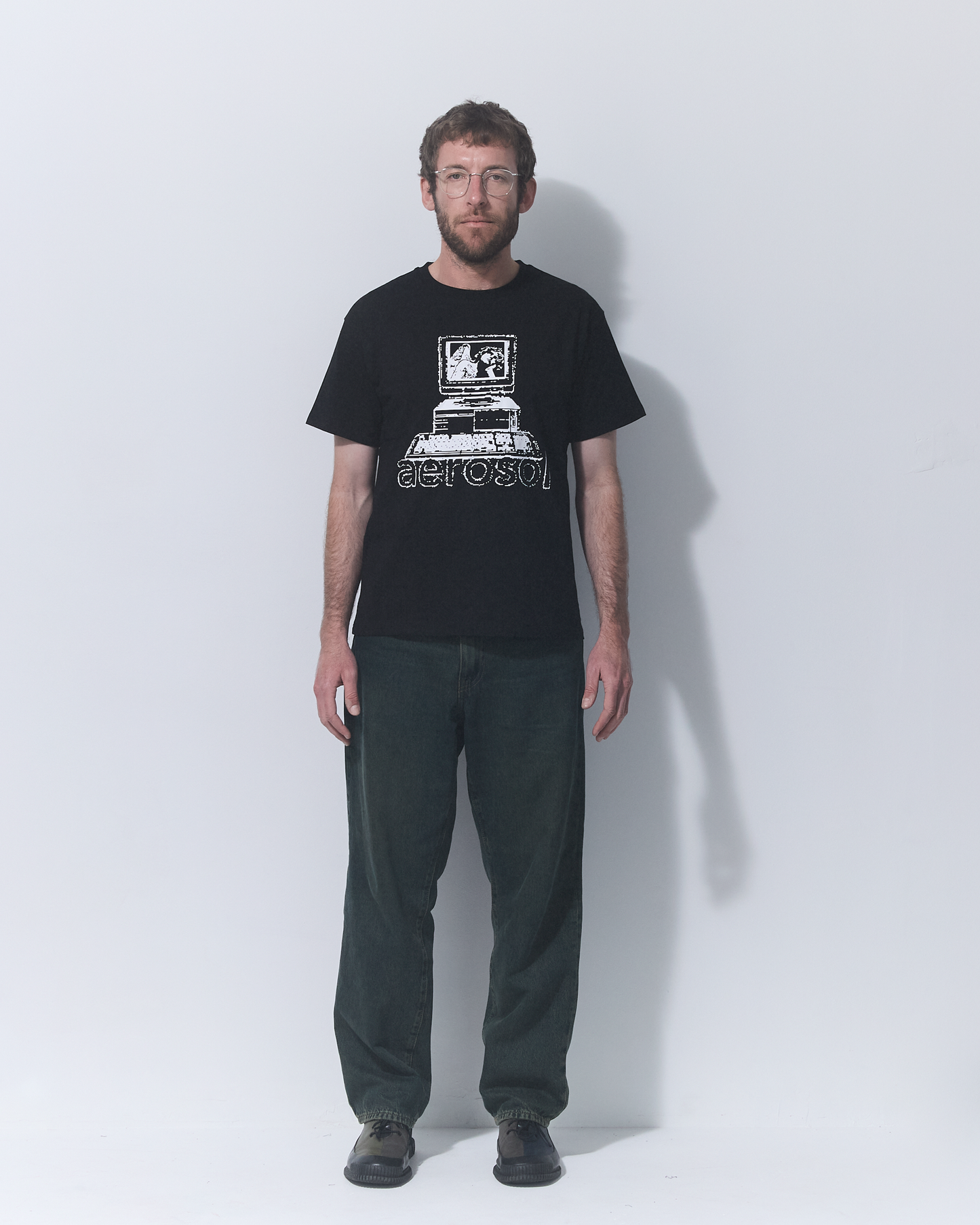 Aerosol Skateboards PC Tee Black