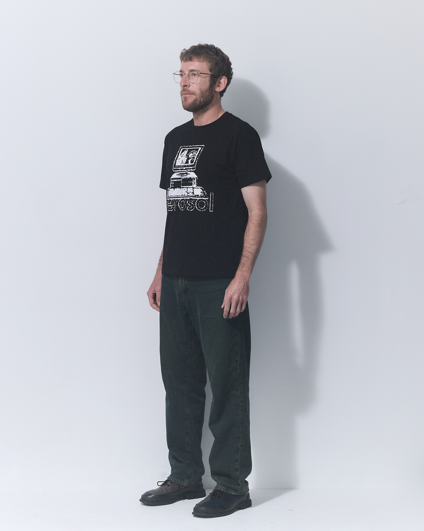 Aerosol Skateboards PC Tee Black