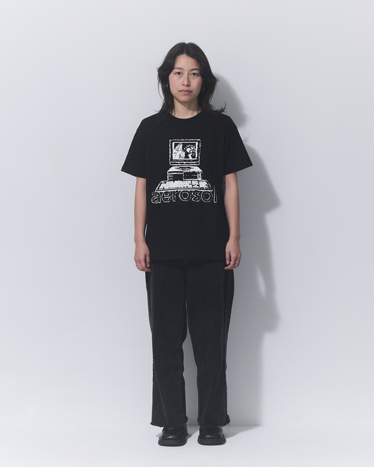 Aerosol Skateboards PC Tee Black