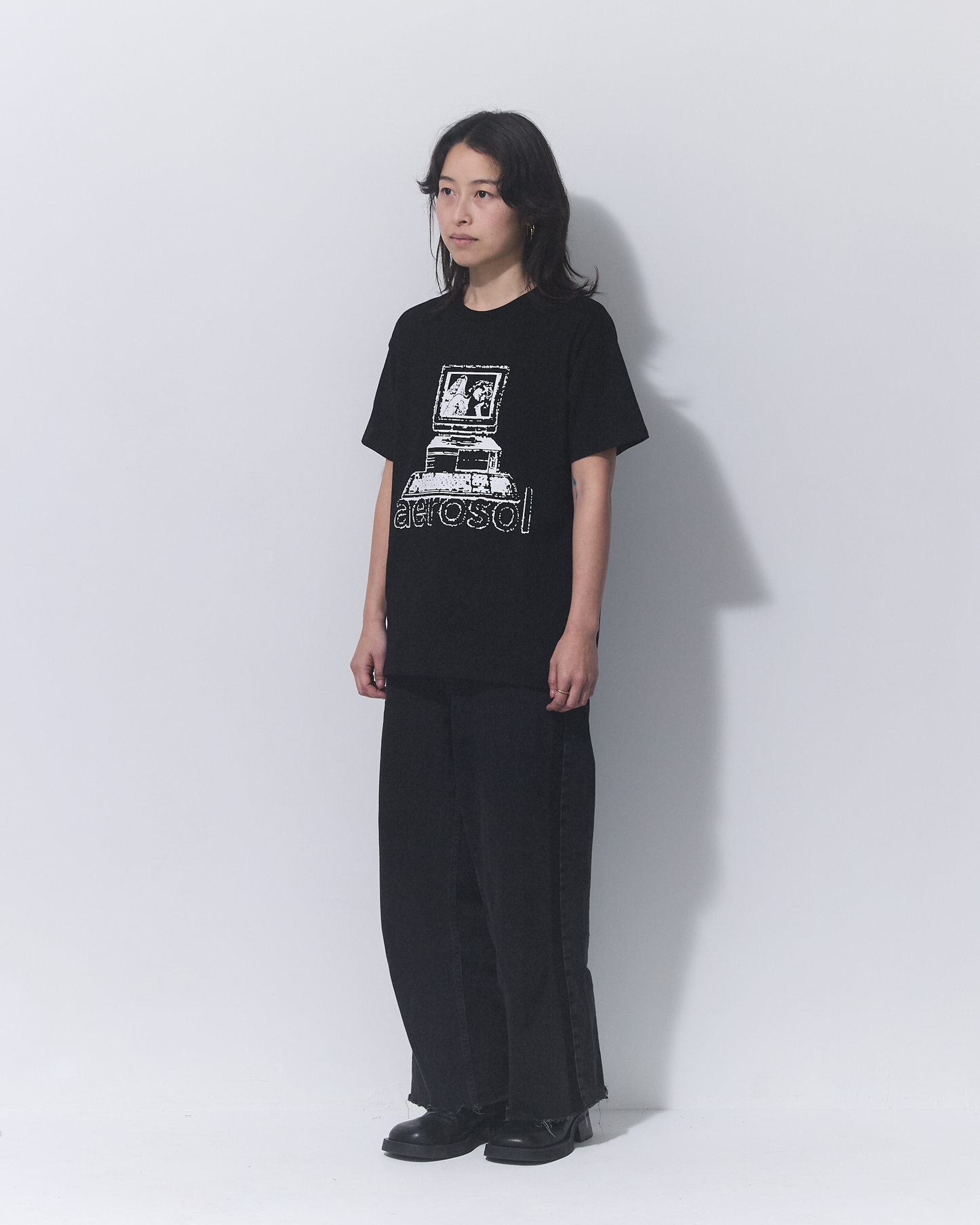 Aerosol Skateboards PC Tee Black