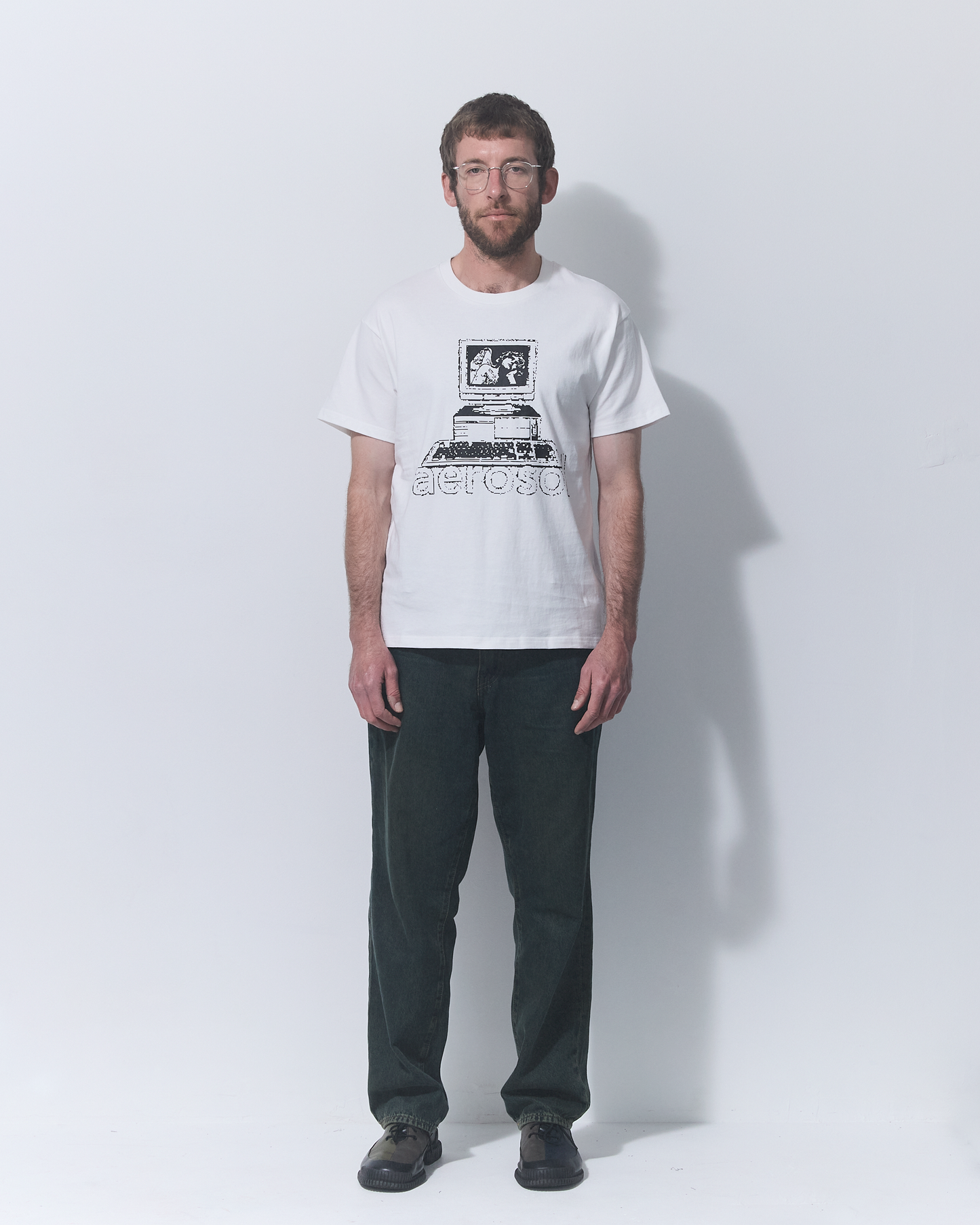Aerosol Skateboards PC Tee White