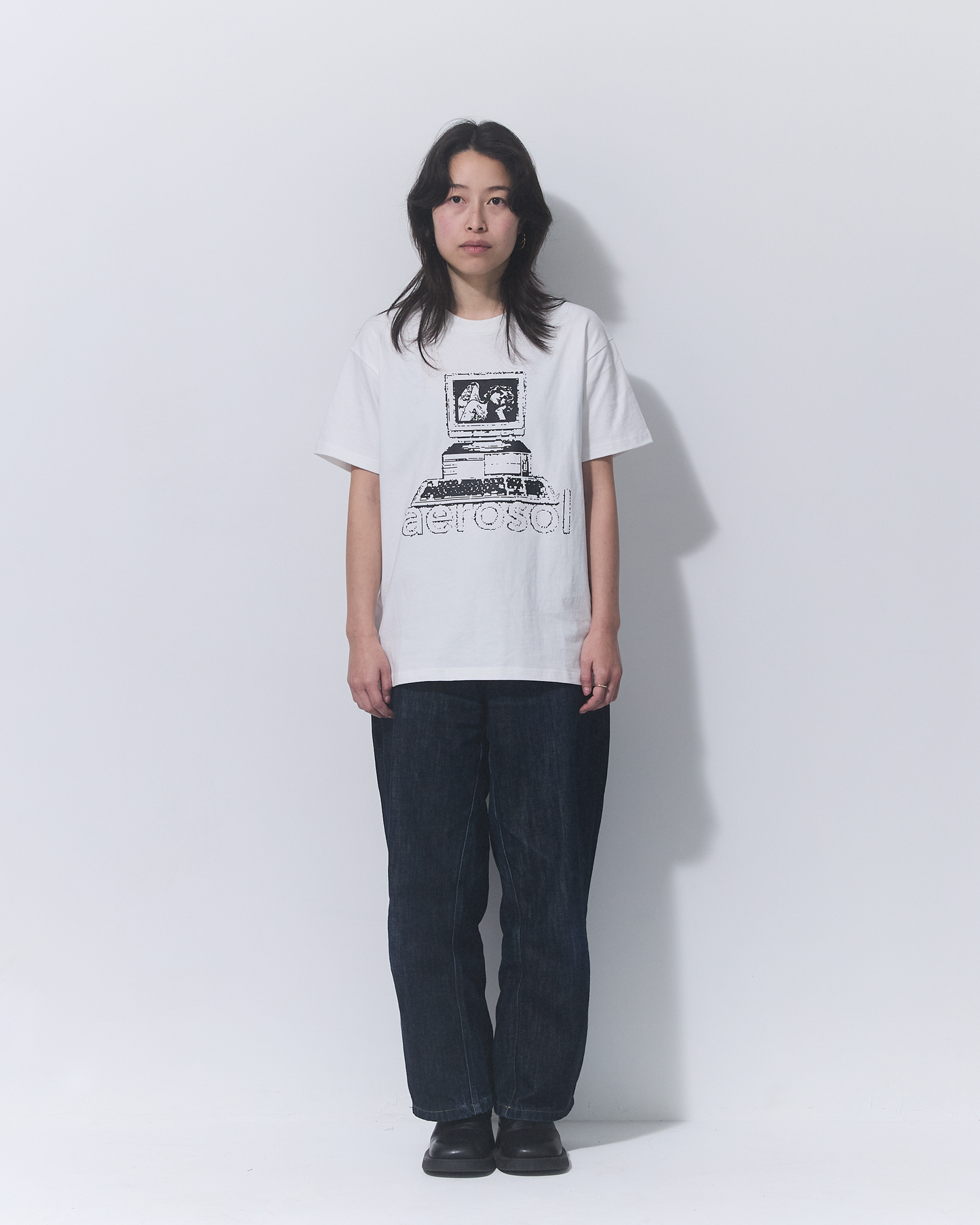 Aerosol Skateboards PC Tee White