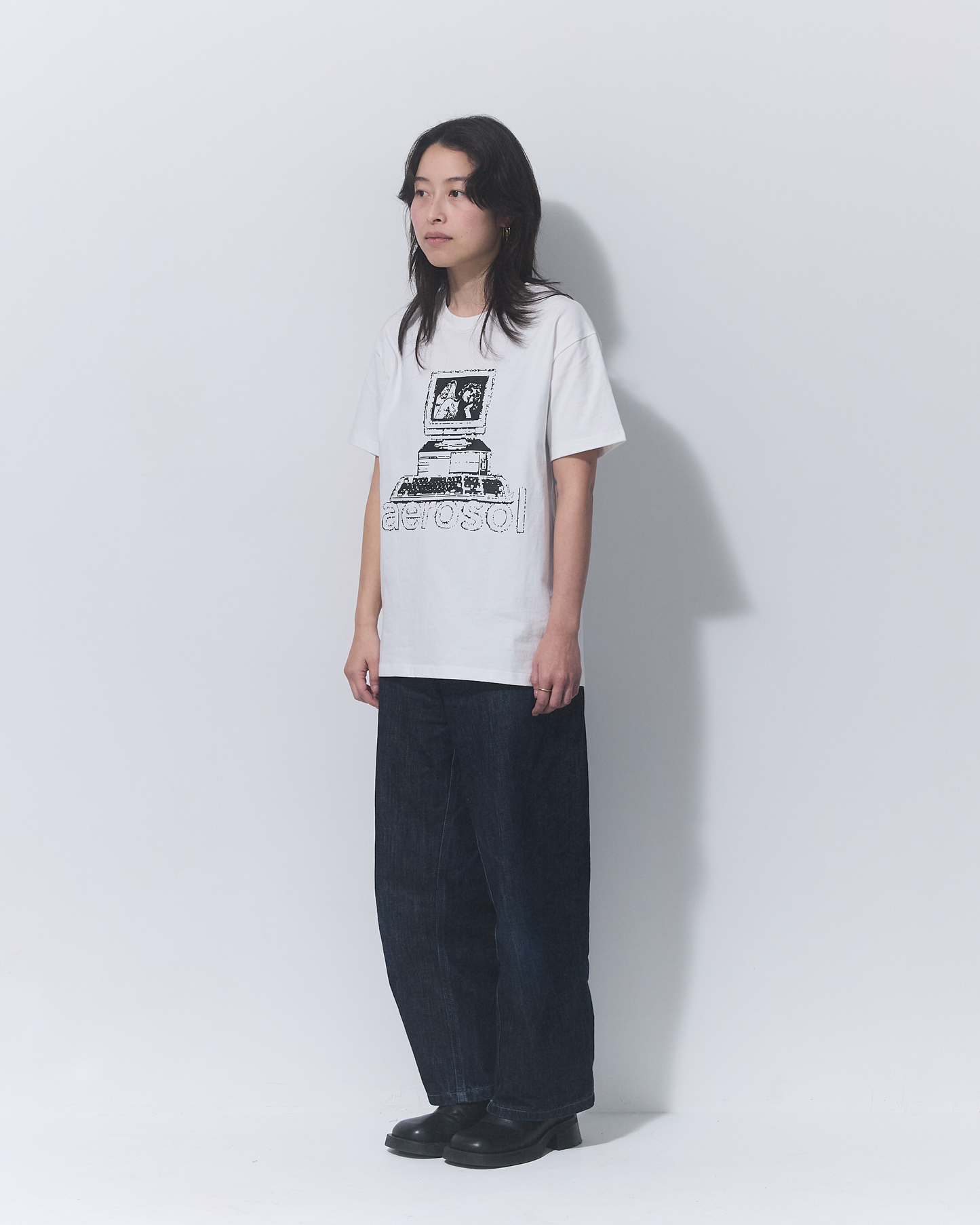 Aerosol Skateboards PC Tee White