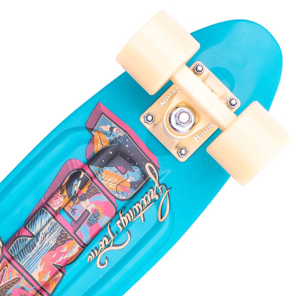 Penny Skateboards Postcard Coastal Blue 22"