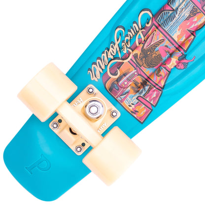 Penny Skateboards Postcard Coastal Blue 22"