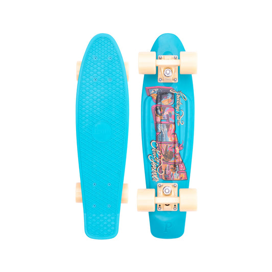 Penny Skateboards Postcard Coastal Blue 22"