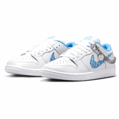 Nicole Hause x Nike SB Dunk Low White/University Blue-White US Size Shoes
