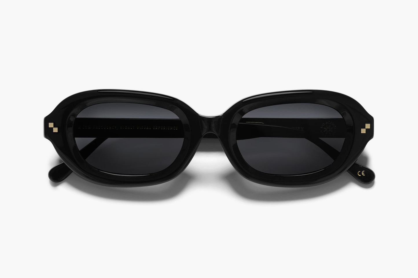 Radio Eyewear The Fuzz Sunglasses - Black Polished / Black
