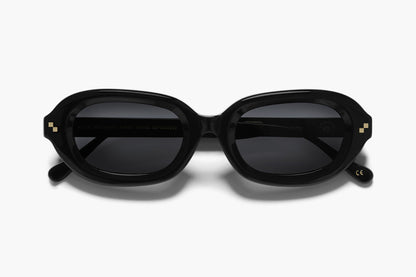 Radio Eyewear The Fuzz Sunglasses - Black Polished / Black